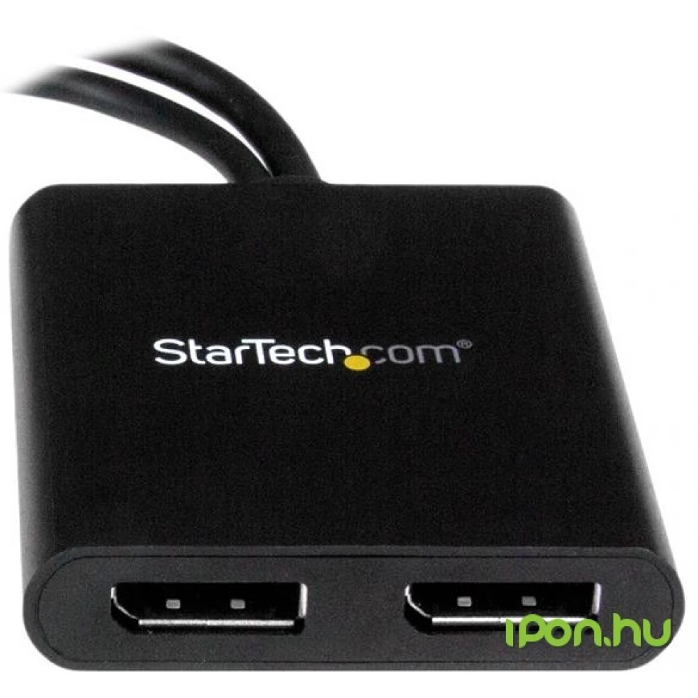 STARTECH Mini DisplayPort Átalakító Fekete 10cm MSTMDP122DP