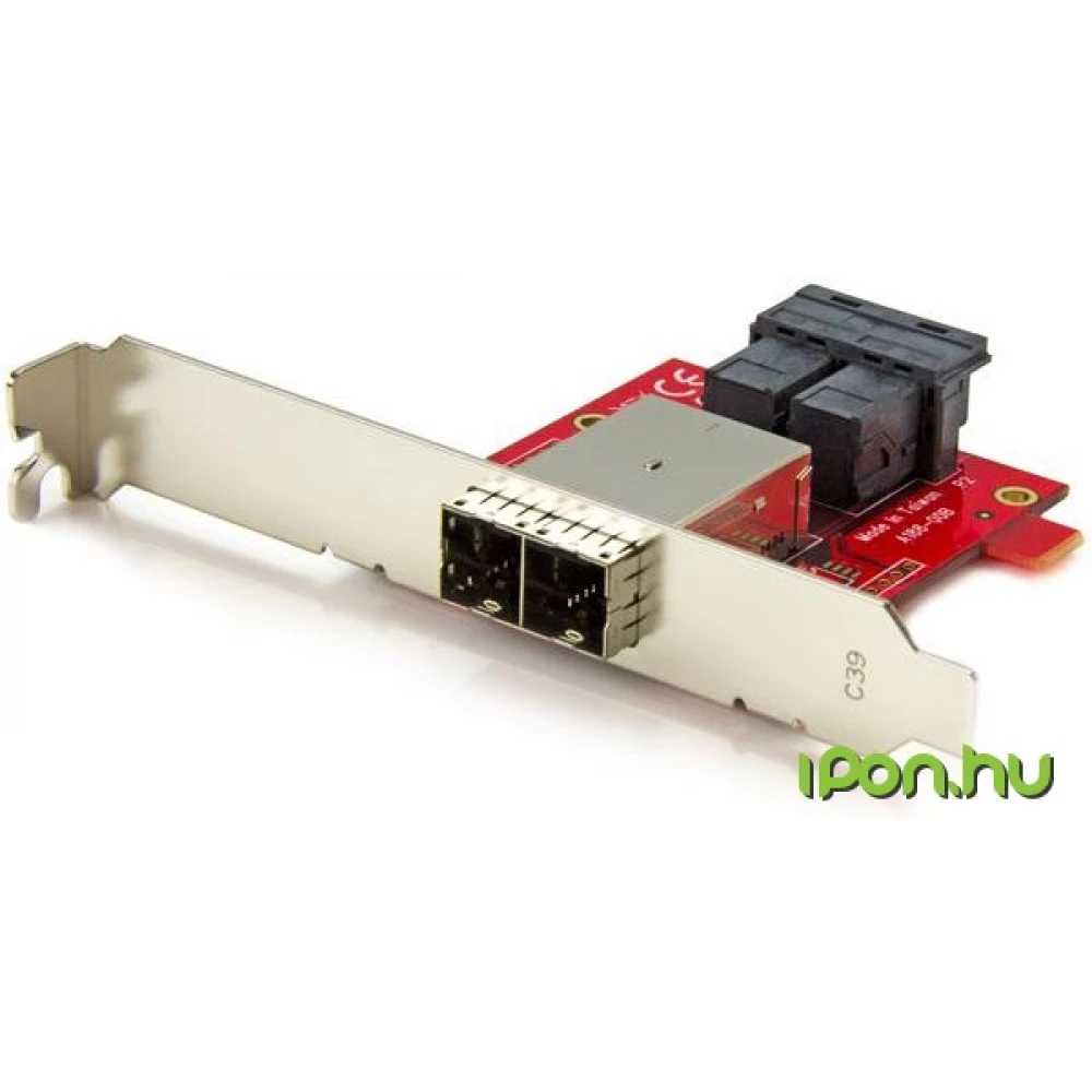 STARTECH Mini-SAS Adapter - Dual SFF-8643 to SFF-8644