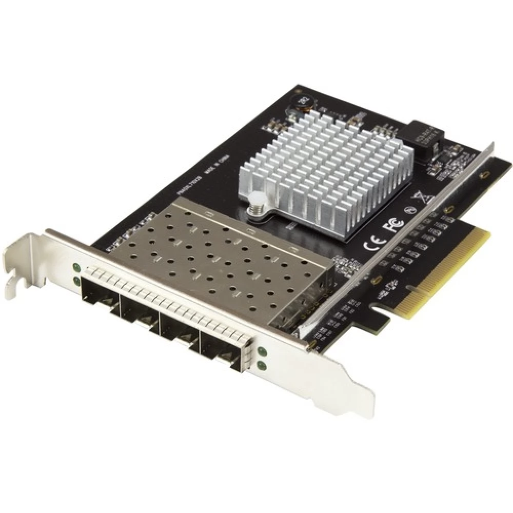 STARTECH PEX10GSFP4I Quad-Port SFP+ Server Network Card - PCI Express - Intel XL710 Chip