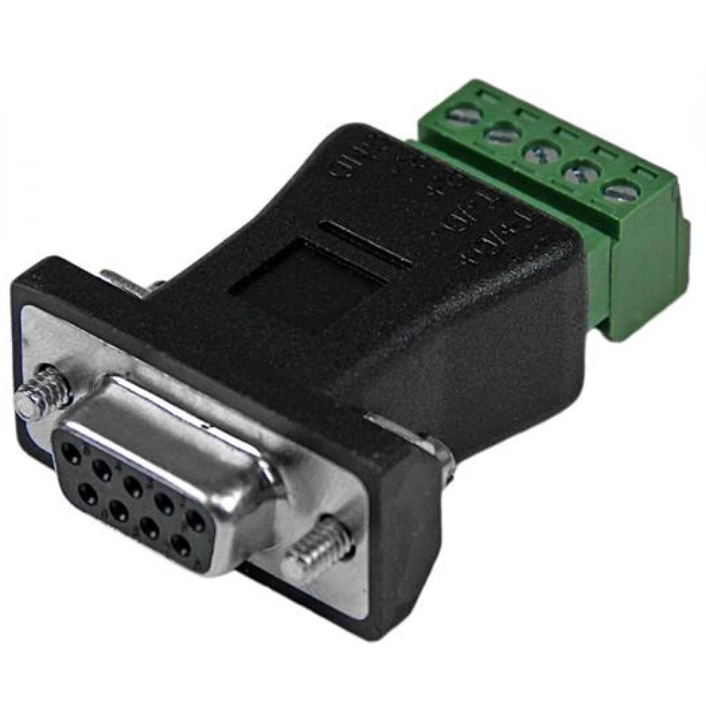 STARTECH RS422 RS485 Serial DB9 to Terminal Block Adapter