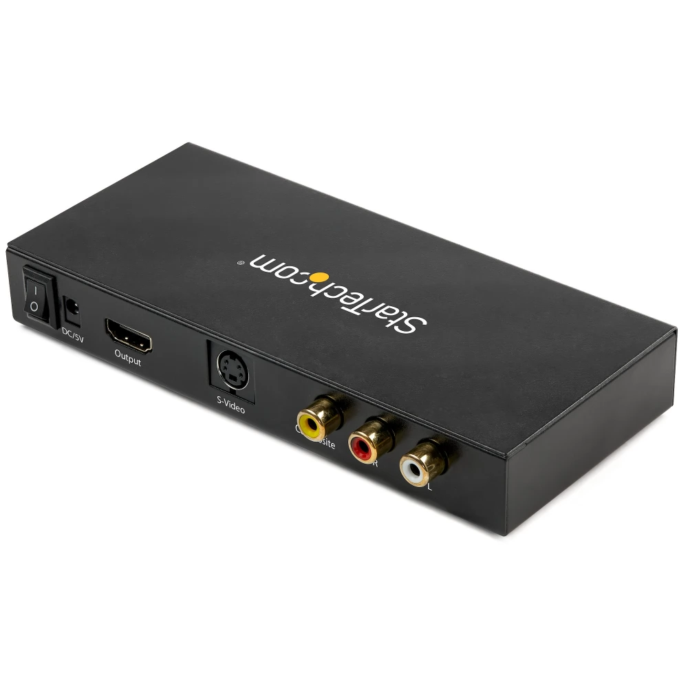 STARTECH S-Video or Composite to HDMI Converter with Audio