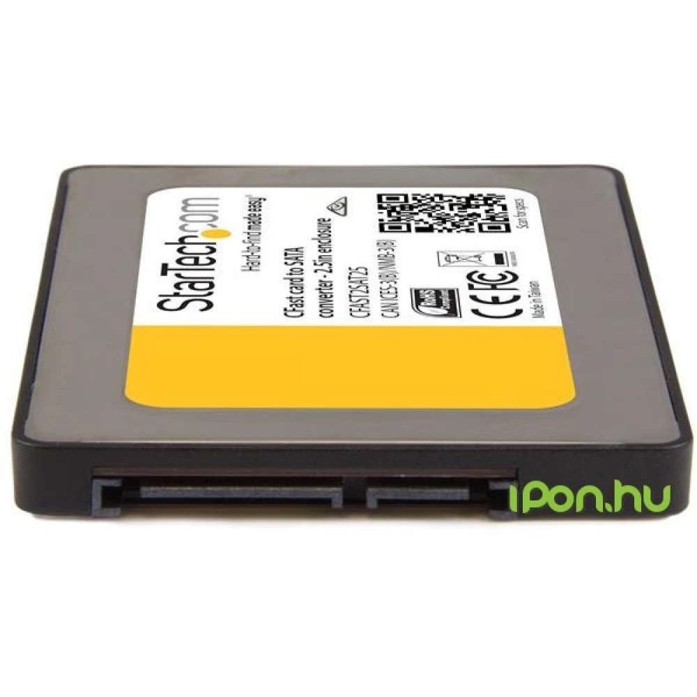 STARTECH SATA Cfast Átalakító Fekete 10cm CFAST2SAT25