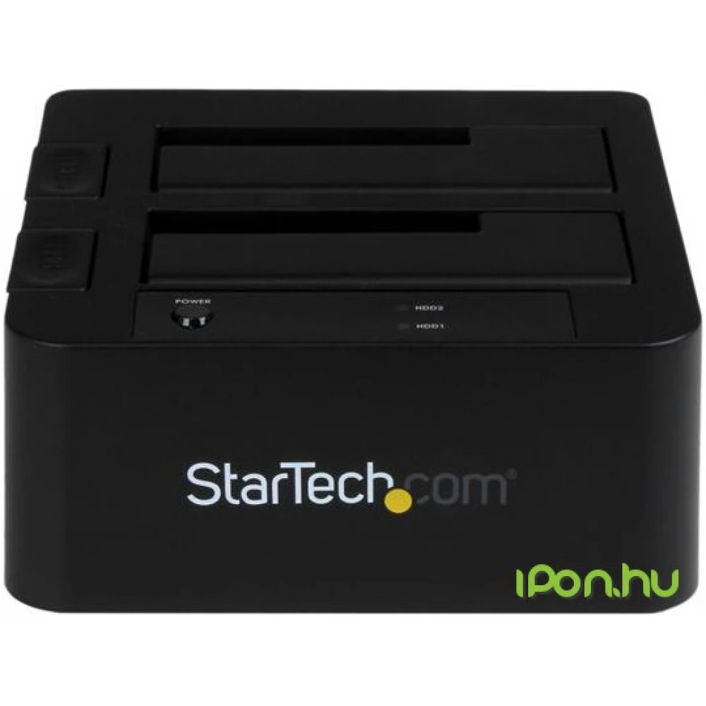 STARTECH SDOCK2U33EB - USB 3.0 / eSATA Dual Hard Drive Docking Station
