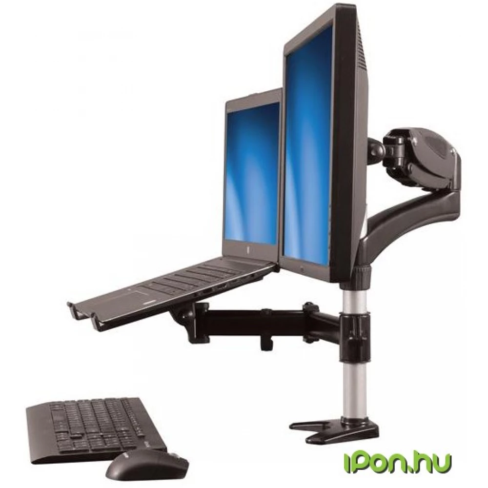 STARTECH Single-Monitor Arm - Laptop Stand - One-Touch Height Adjustment