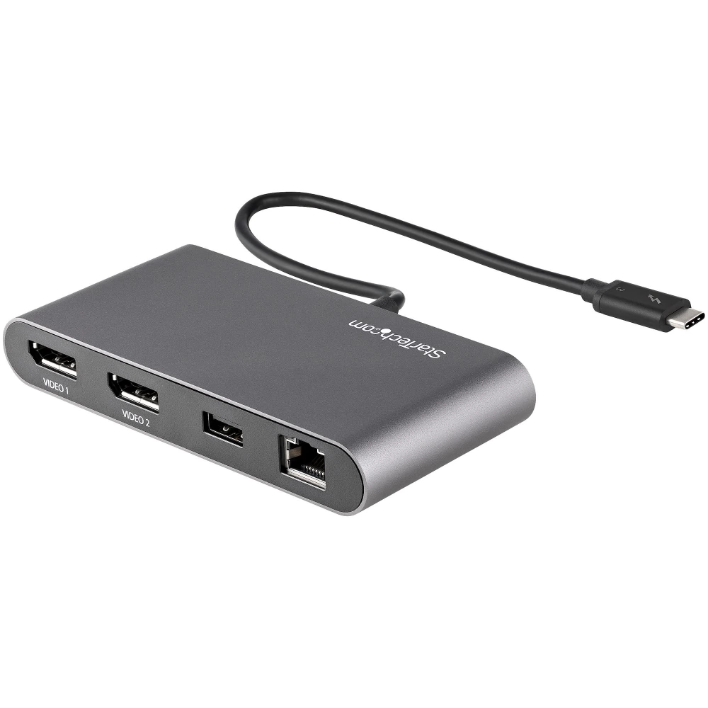 STARTECH Thunderbolt 3 Mini Dock - Portable Dual Monitor w/ DP 4K 60Hz