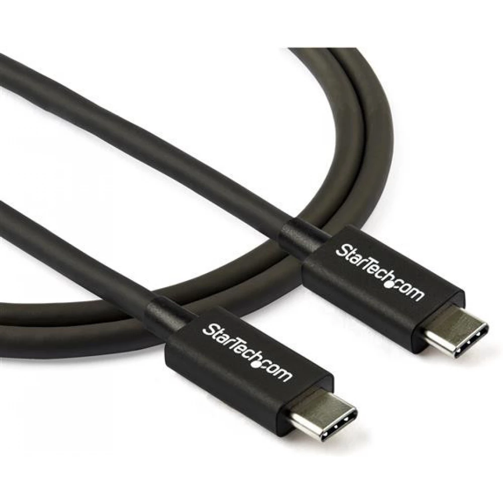 STARTECH Thunderbolt 3 Összekötő Fekete 80cm TBLT34MM80CM