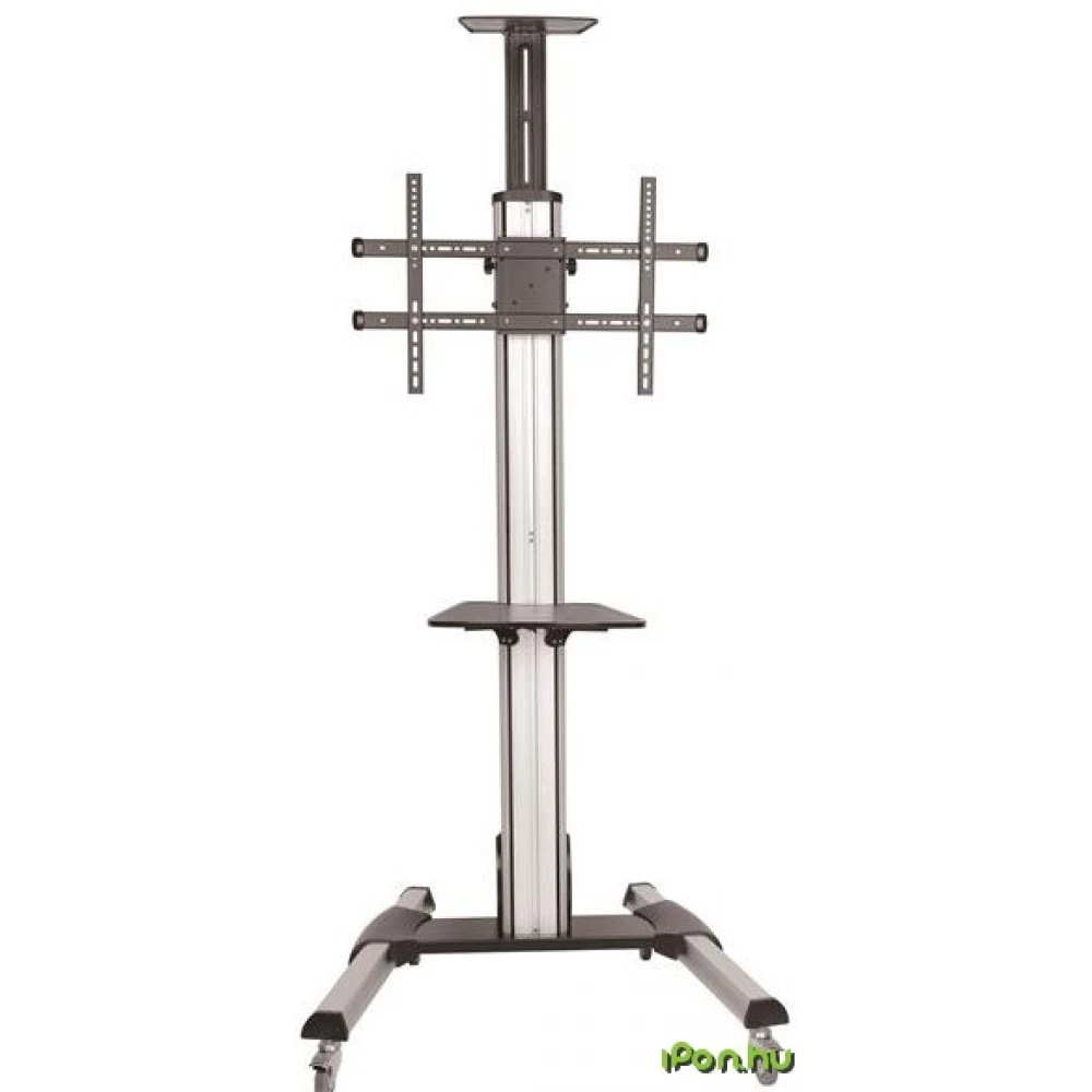 STARTECH TV Cart - For 32" to 70" TVs - One-Touch Height Adjustment