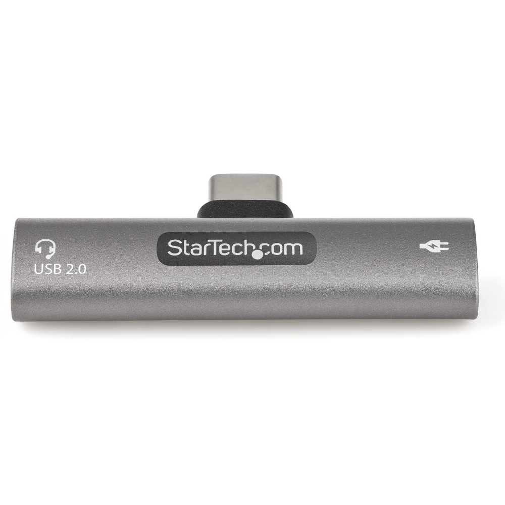 STARTECH USB 2.0 Type C Elosztó Ezüst 3cm CDP2CAPDM