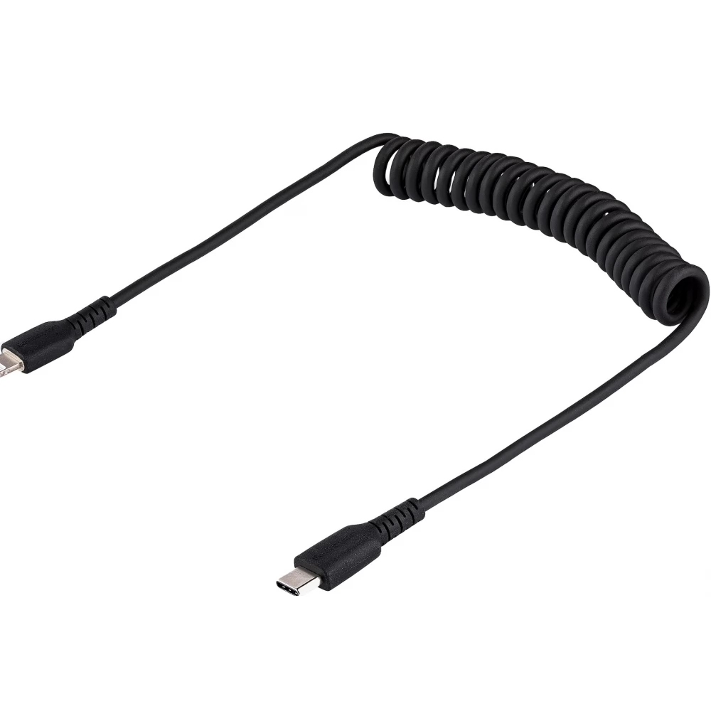 STARTECH USB 2.0 Type C Lightning Töltő/adat Fekete 50cm RUSB2CLT50CMBC