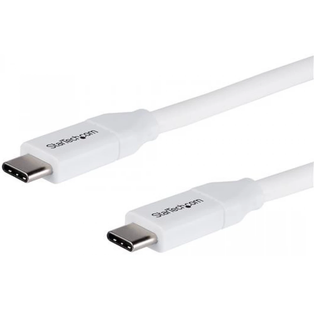 STARTECH USB 2.0 Type C Összekötő Fehér 2m USB2C5C2MW