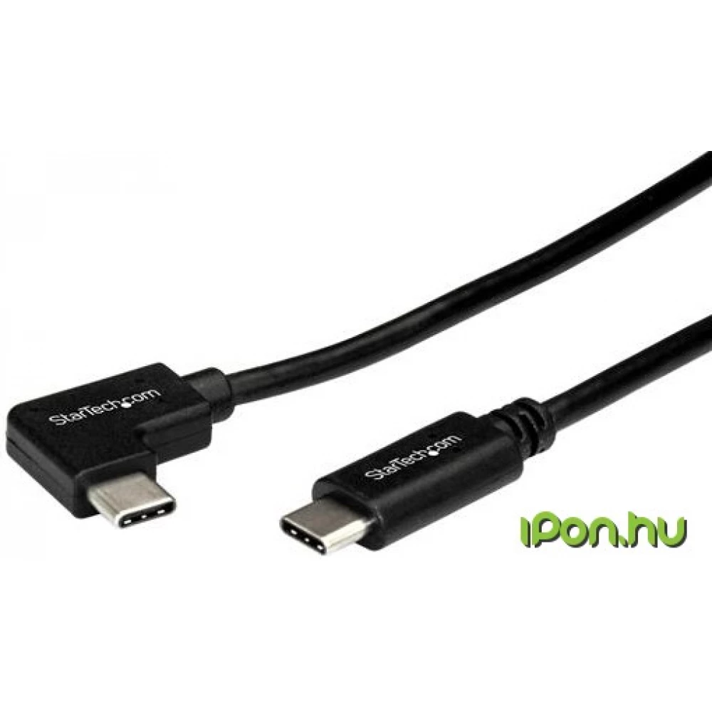 STARTECH USB 2.0 Type C Összekötő Fekete 1m USB2CC1MR