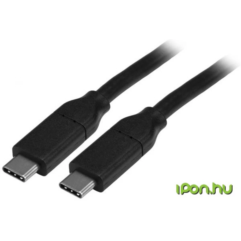 STARTECH USB 2.0 Type C Összekötő Fekete 4m USB2C5C4M