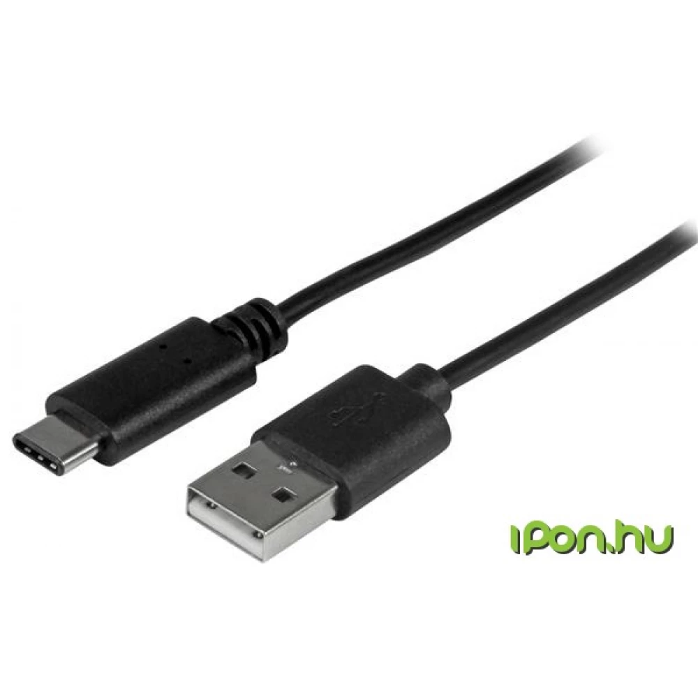 STARTECH USB 2.0 Type C USB Átalakító Fekete 1m USB2AC1M