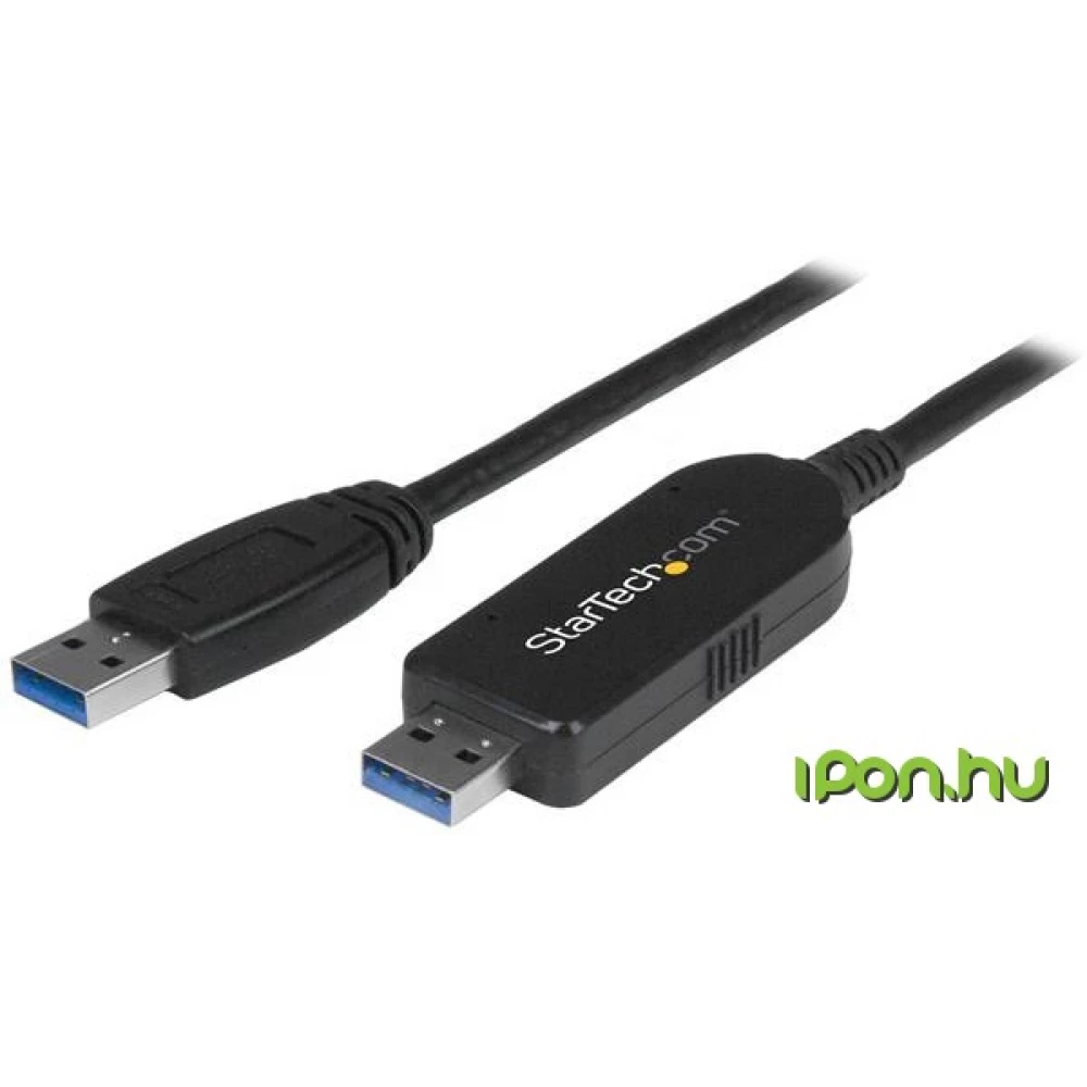 STARTECH USB 3.0 Összekötő Fekete 2m USB3LINK