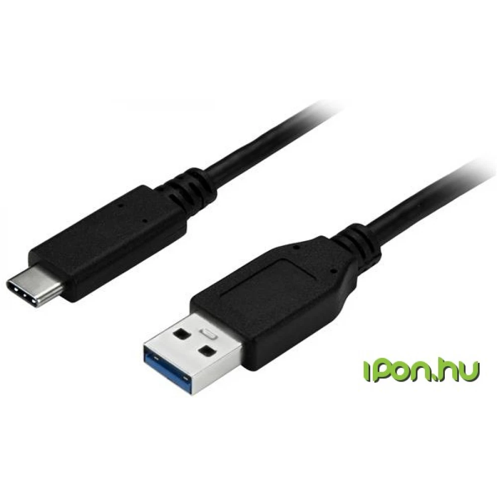 STARTECH USB 3.0 USB 3.0 Type C Átalakító Fekete 1m USB315AC1M