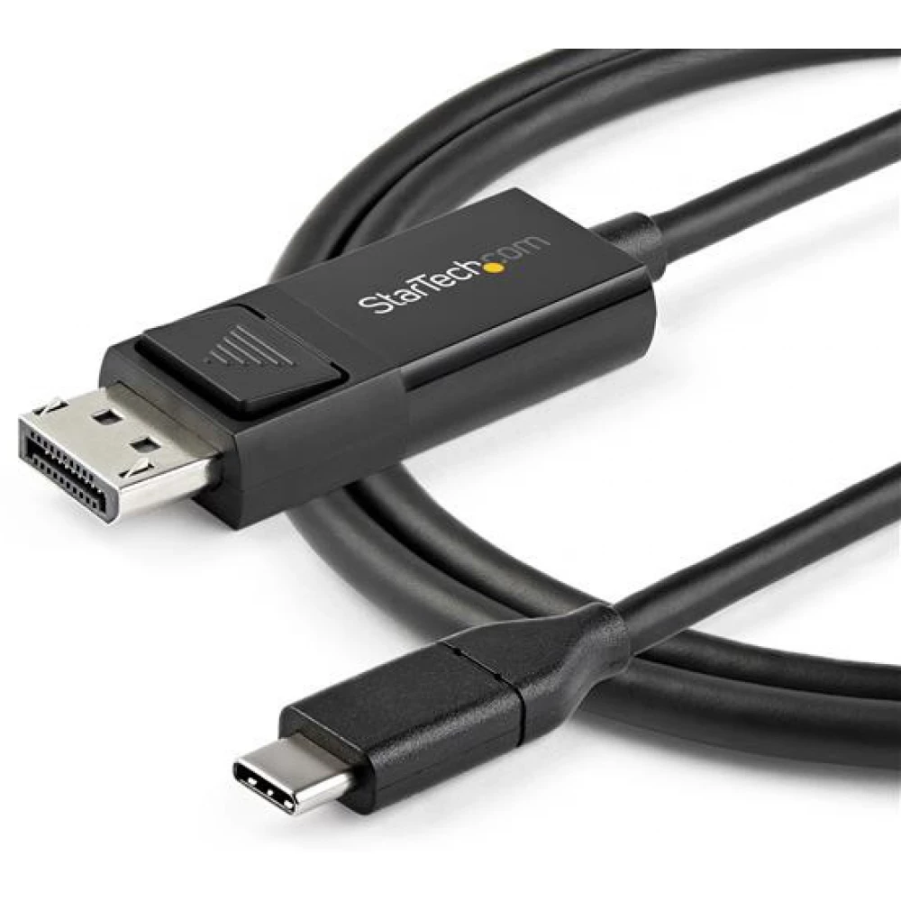 STARTECH USB 3.1 Type C DisplayPort 1.2/1.2a Átalakító Fekete 2m CDP2DP2MBD