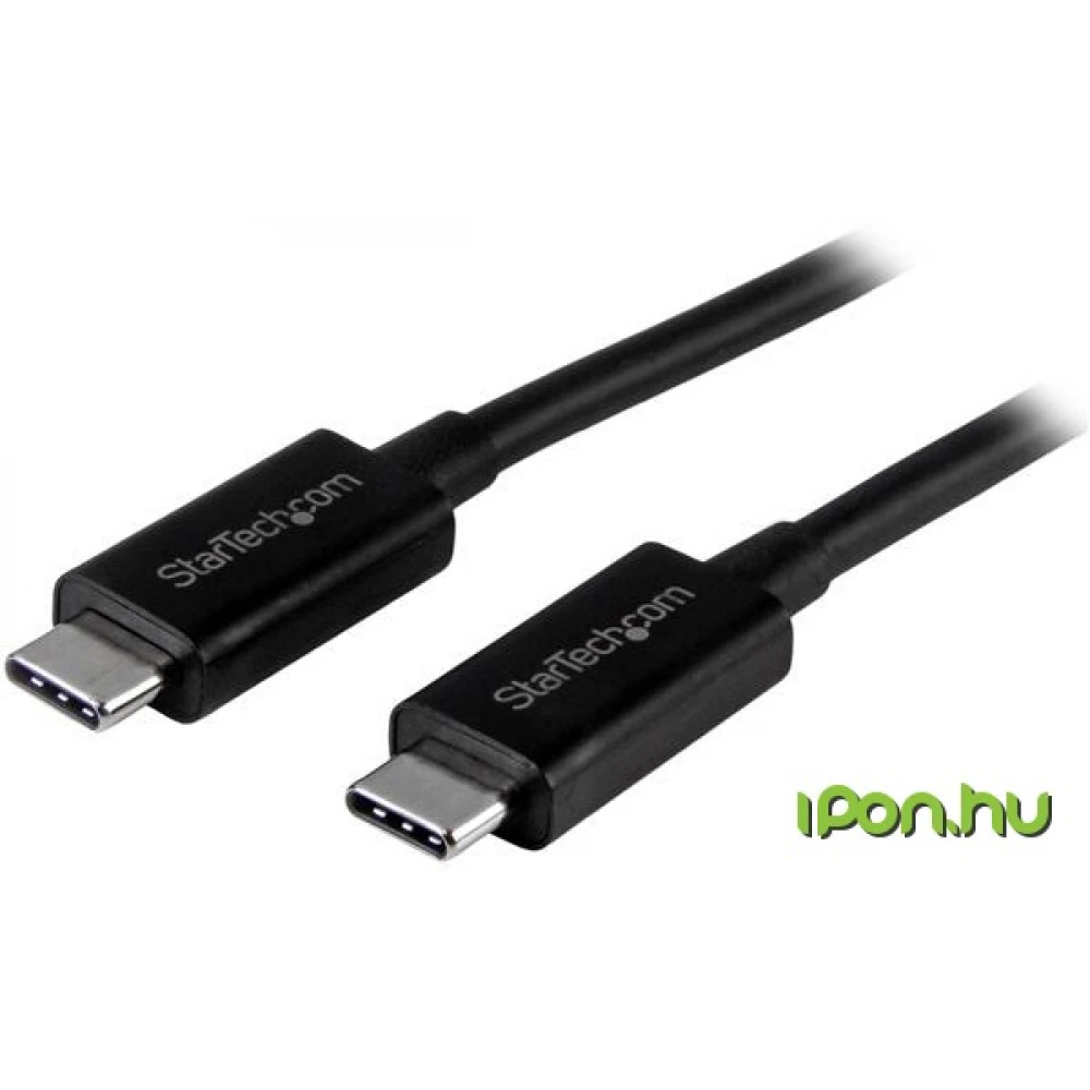 STARTECH USB 3.1 Type C Összekötő Fekete 1m USB31CC1M