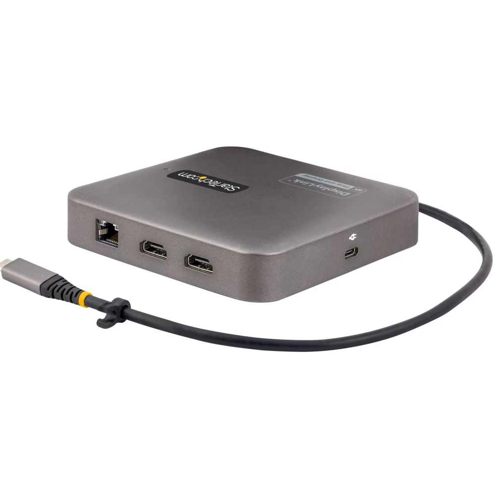 STARTECH USB C Multiport Adapter Dual 4K 60Hz HDMI 2.0b HDR10 2x 10Gbps USB Hub 100W PD Pass-Through