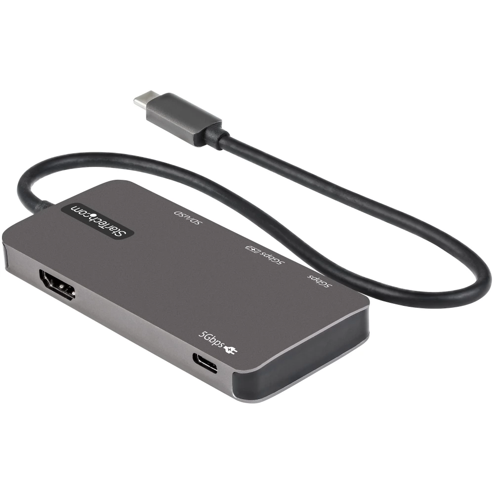 STARTECH USB C Multiport Adapter - USB-C to 4K HDMI 100W Power Delivery Pass-through