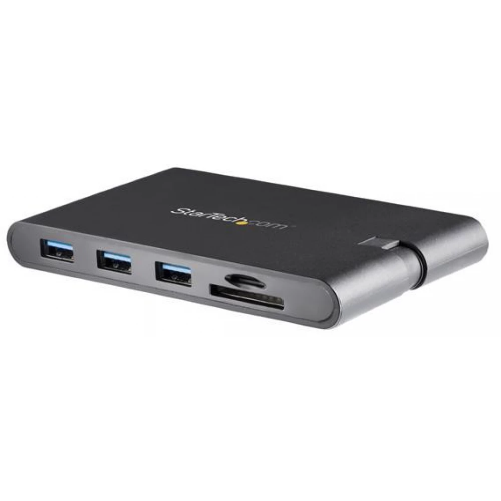 STARTECH USB-C Multiport Adapter with HDMI and VGA - 3x USB 3.0 - SD - PD 3.0 - Wraparound Cable