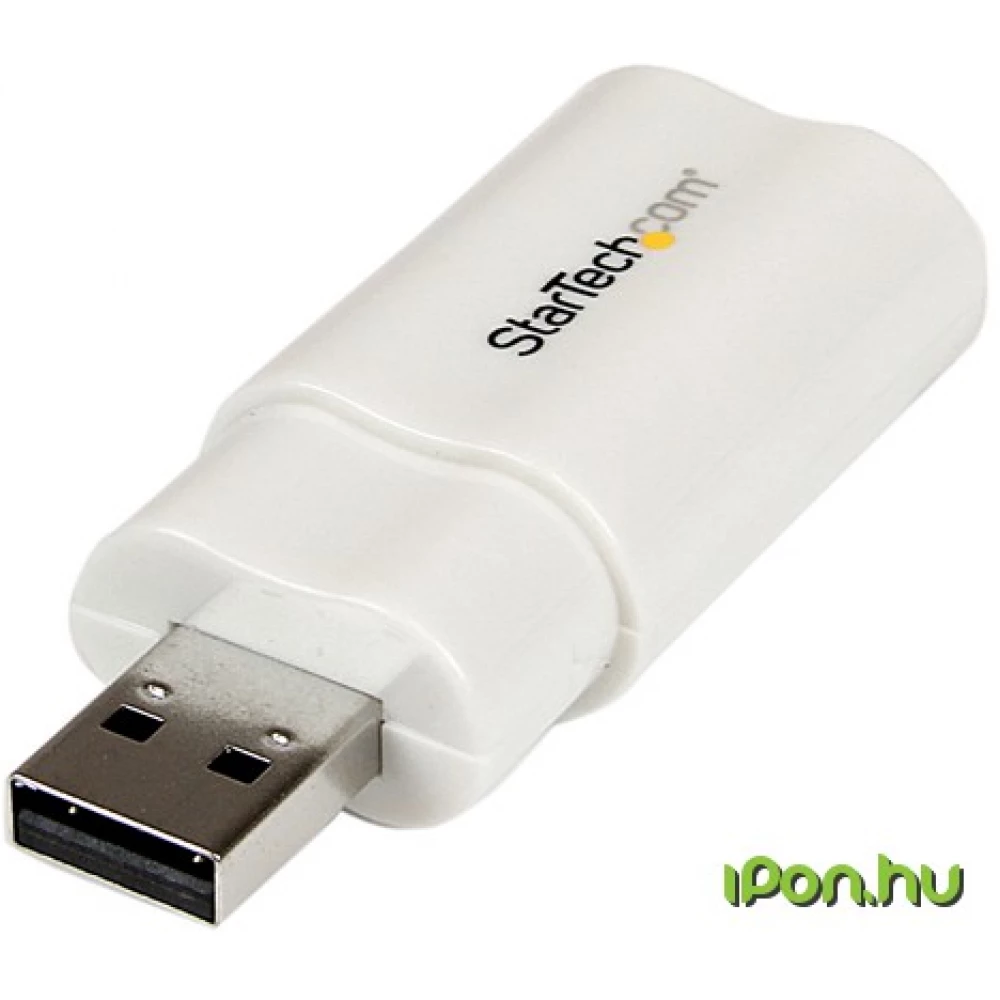 STARTECH USB Jack Átalakító Fehér 8cm ICUSBAUDIO