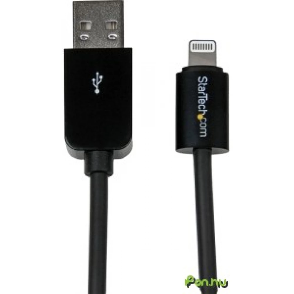 STARTECH USB Lightning Átalakító Fekete 2m USBLT2MB