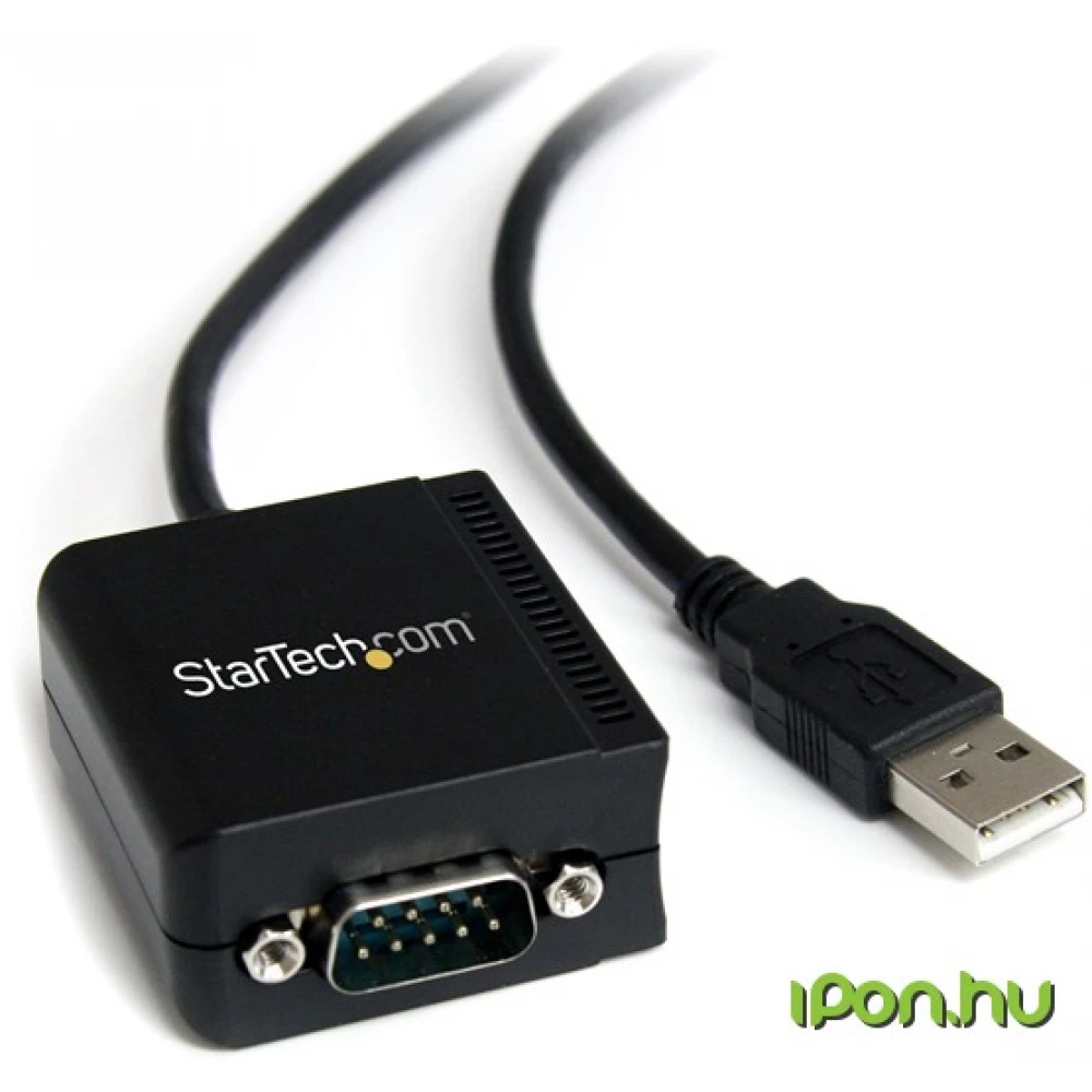 STARTECH USB Soros Átalakító Fekete 1.8m ICUSB2321F