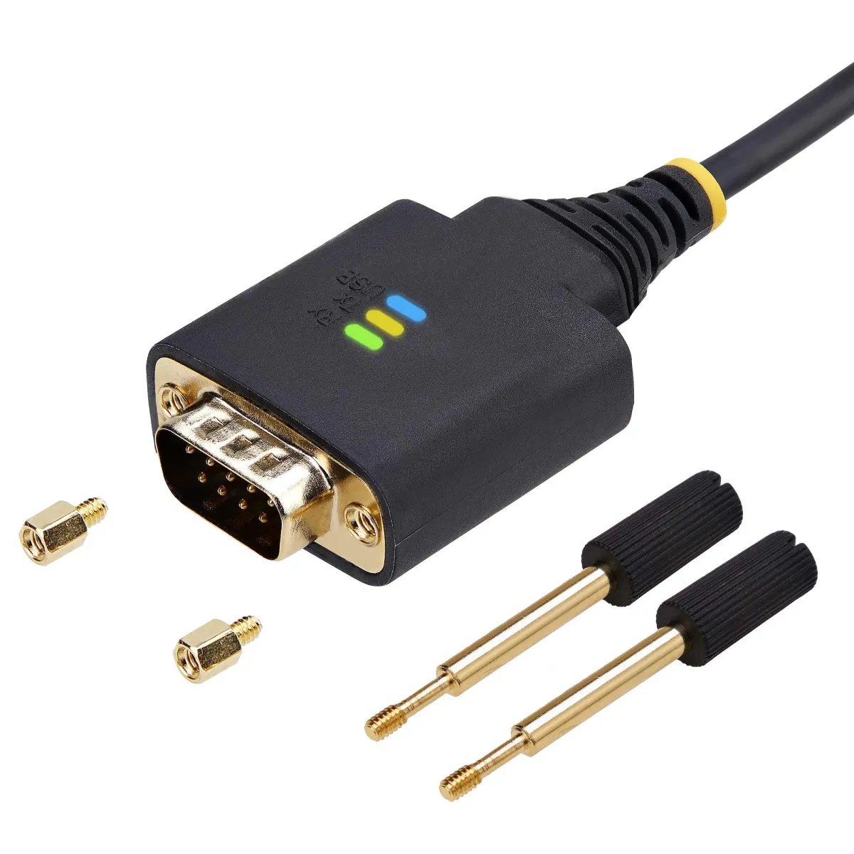 STARTECH USB Soros Átalakító Fekete 2m 1P6FFCN-USB-SERIAL