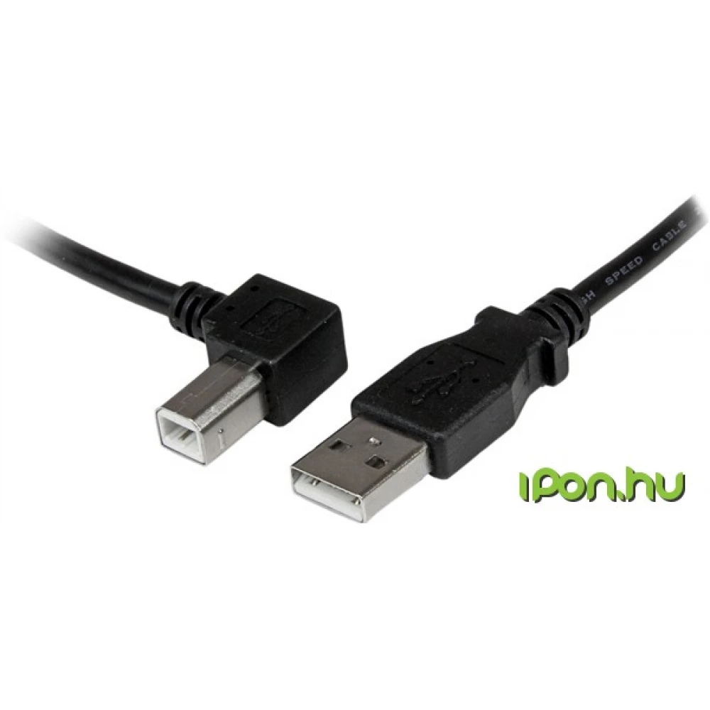 STARTECH USB Összekötő Fekete 2m USBAB2ML