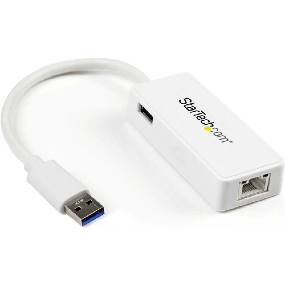 STARTECH USB31000SPTW USB 3.0 UTP Átalakító 5cm 1Gbps fehér