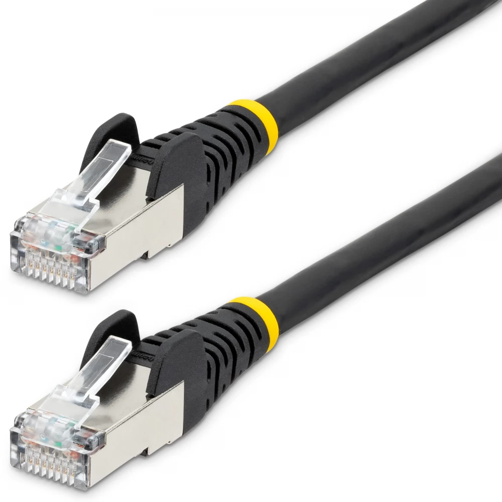 STARTECH UTP Összekötő Fekete 10m NLBK-10M-CAT6A-PATCH