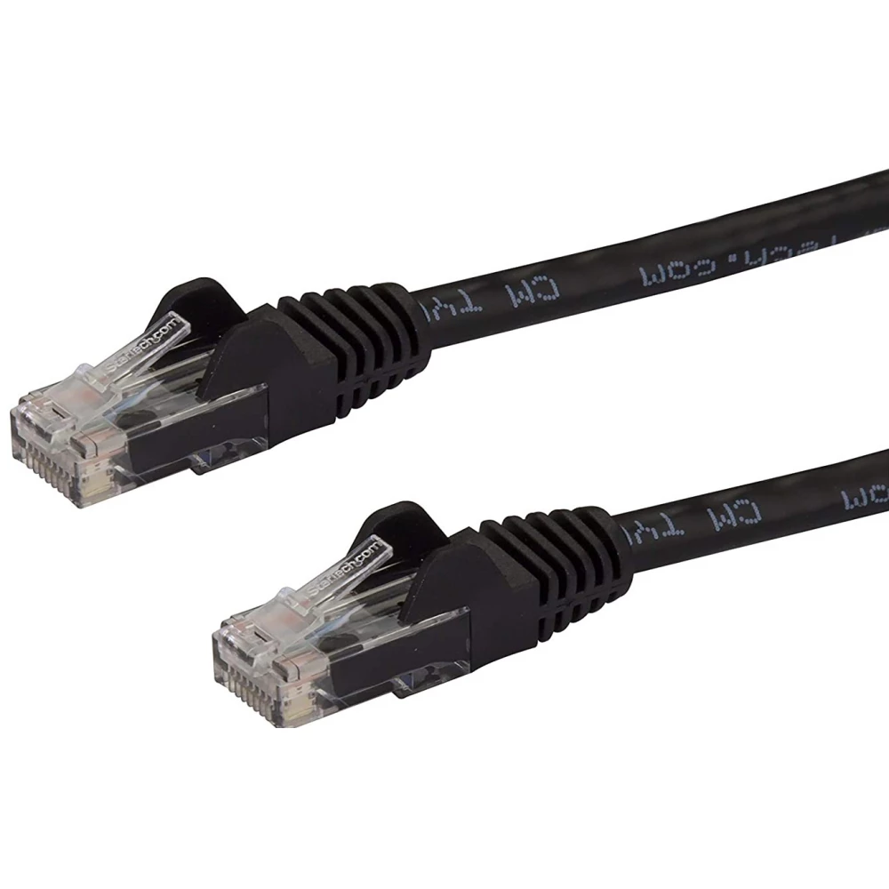 STARTECH UTP Összekötő Fekete 1.5m N6PATC150CMBK