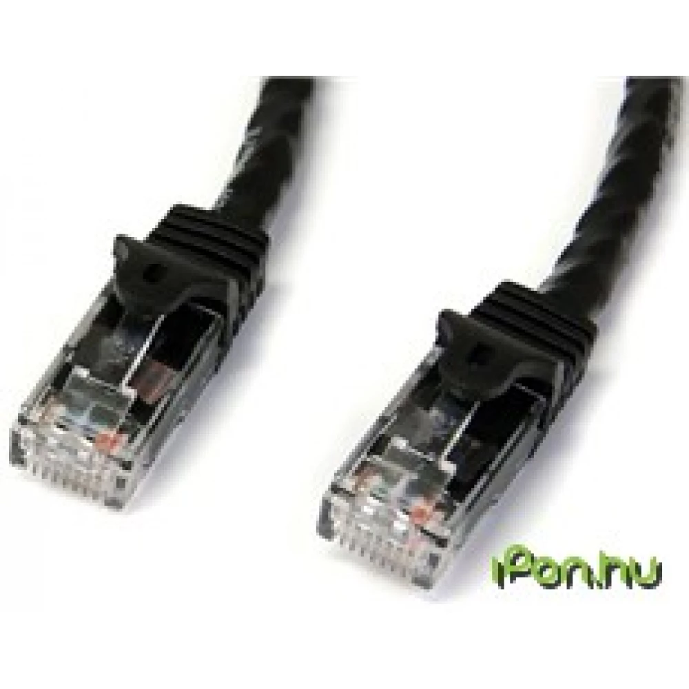 STARTECH UTP Összekötő Fekete 1m N6PATC1MBK