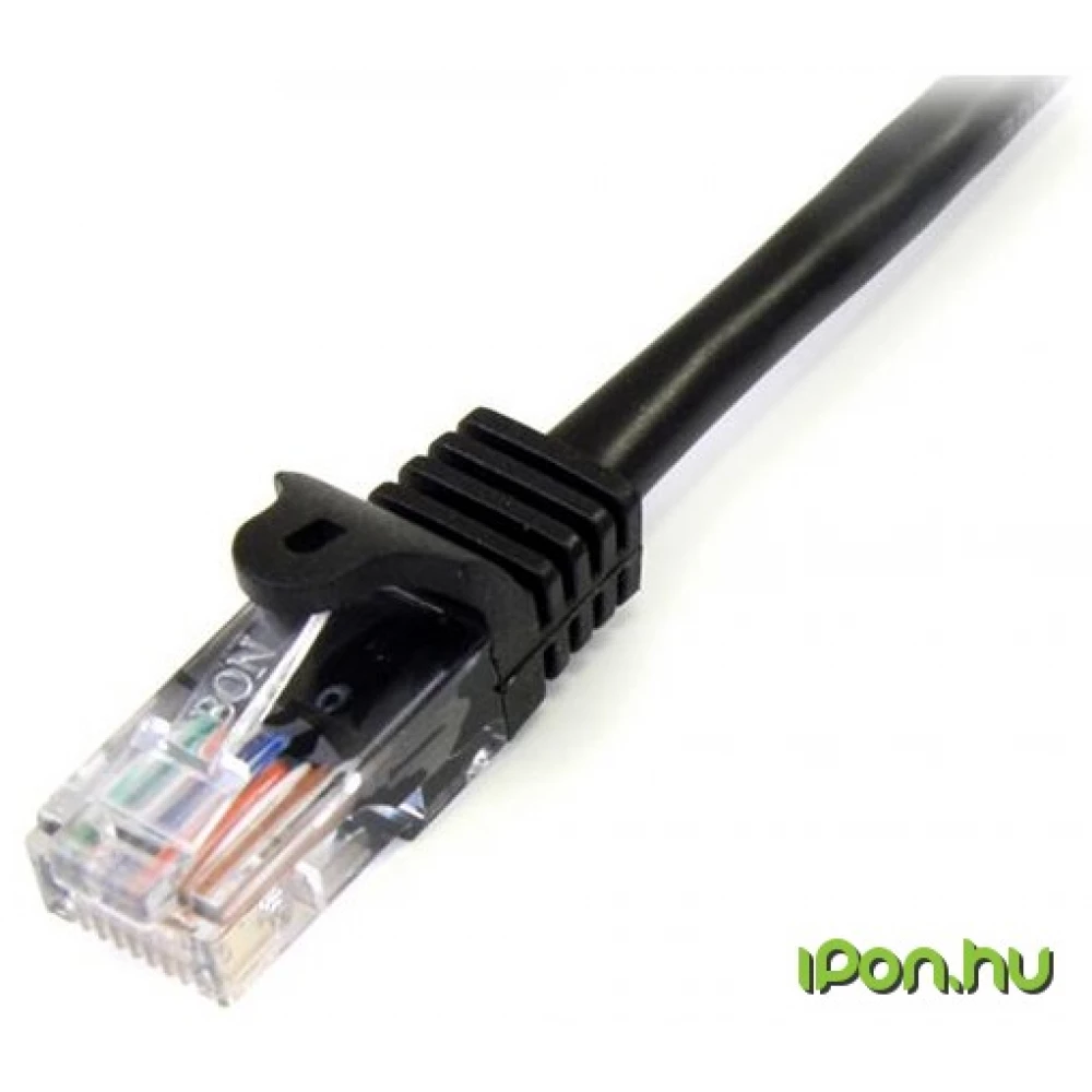 STARTECH UTP Összekötő Fekete 7m 45PAT7MBK