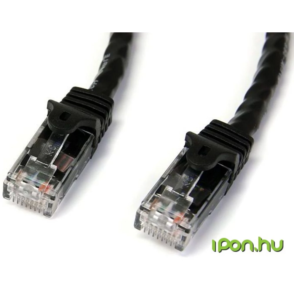 STARTECH UTP Összekötő Fekete 7m N6PATC7MBK