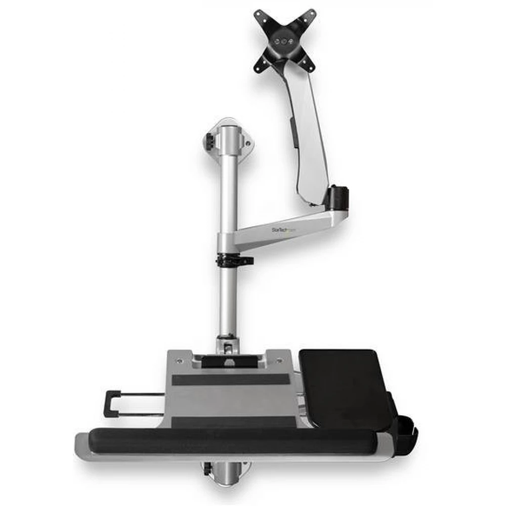 STARTECH Wall-Mounted Computer Workstation - Single Monitor - Premium