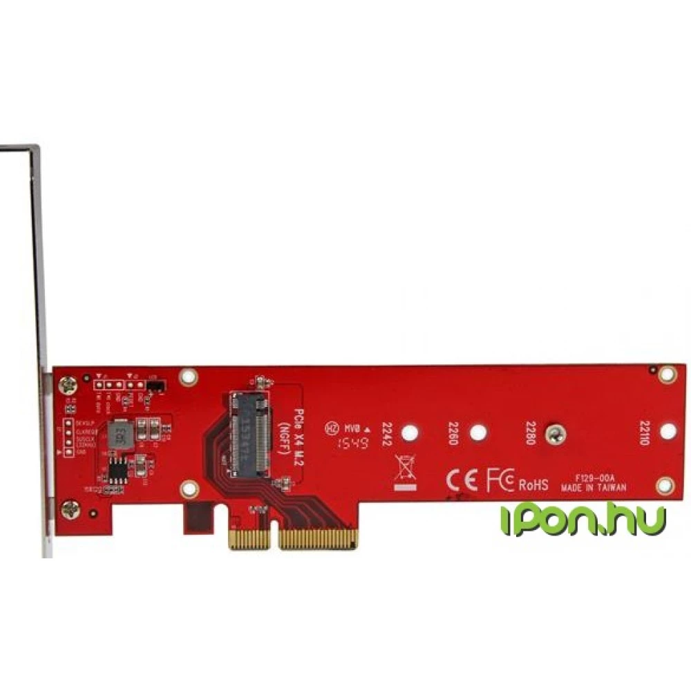 STARTECH x4 PCI Express to M.2 PCIe SSD Adapter