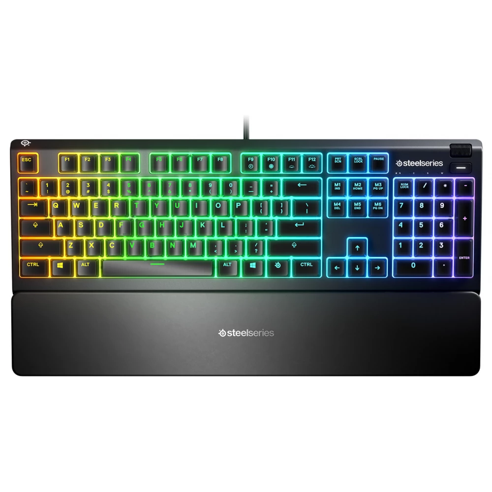 STEELSERIES Apex 3 RGB UK Angol fekete