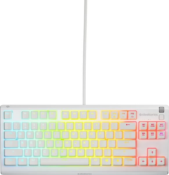 STEELSERIES Apex 3 TKL RGB UK Angol fehér