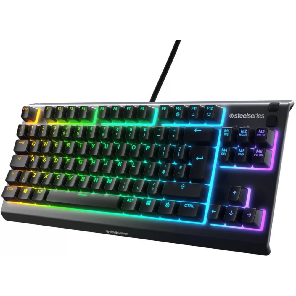 STEELSERIES Apex 3 TKL RGB UK Angol fekete