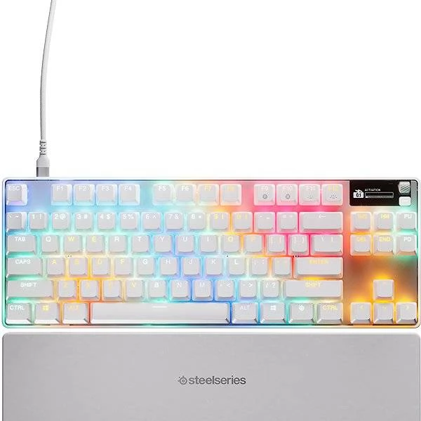 STEELSERIES Apex Pro TKL Gen 3 UK Angol fehér