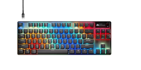 STEELSERIES Apex Pro TKL Wireless Gen 3 US Angol fekete