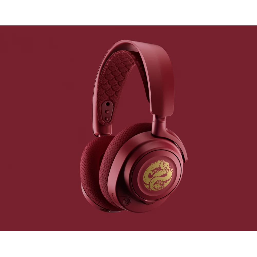 STEELSERIES Arctis Nova 7 Dragon Edition piros