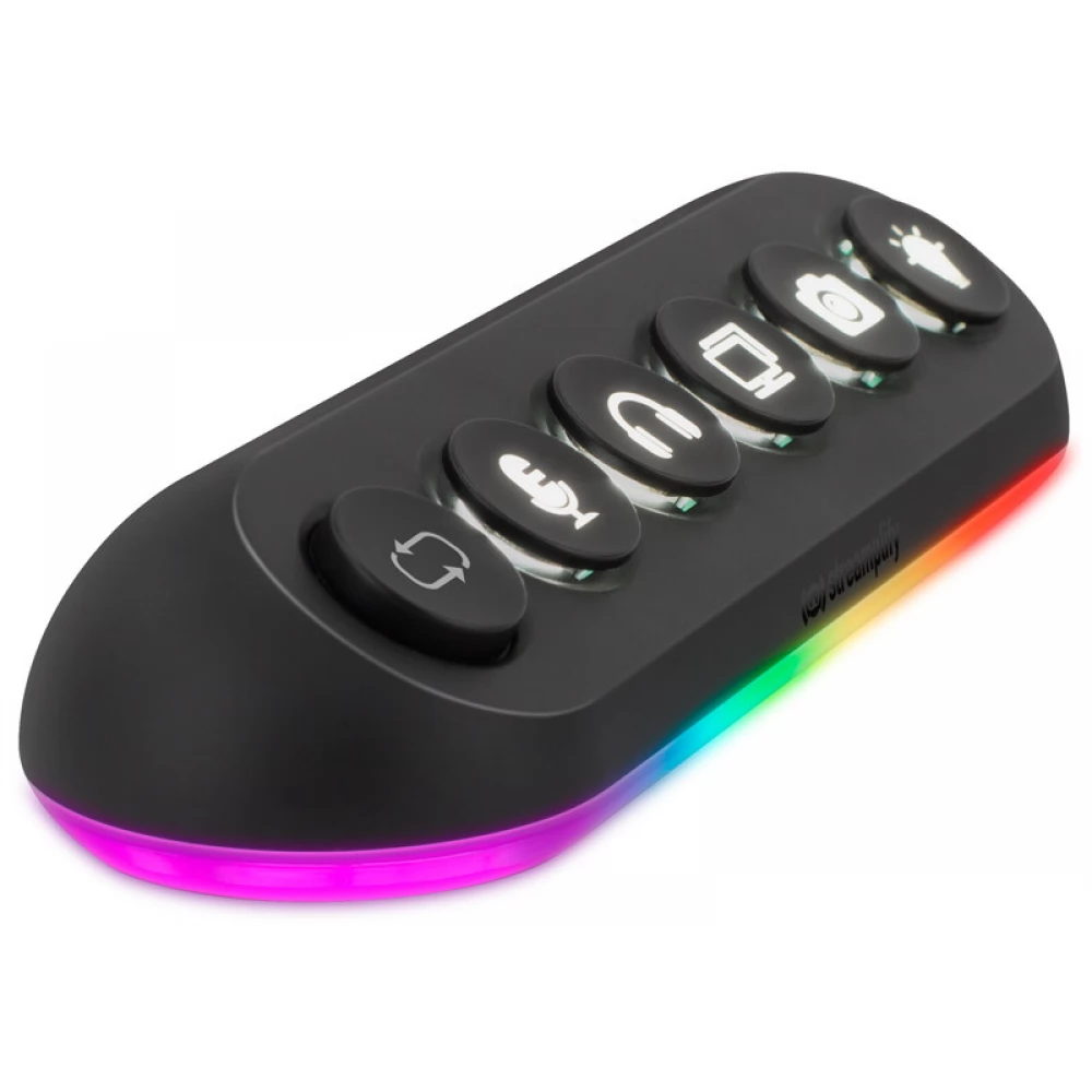 STREAMPLIFY Hub Deck 5 RGB 12V fekete