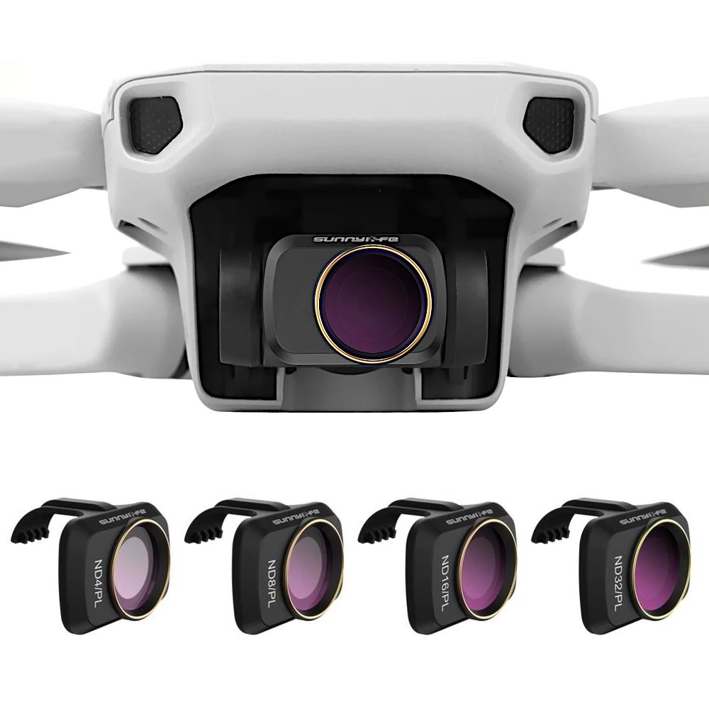 SUNNYLIFE MM-FI9255 4 részes ND-PL 4/8/16/32 szűrő csomag DJI Mini 2