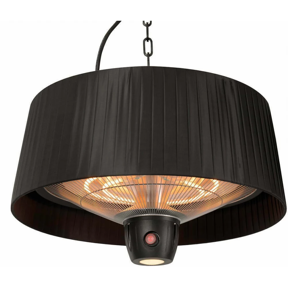SUNRED ARTIX C-HB Compact Bright Hanging infra hősugárzó fekete
