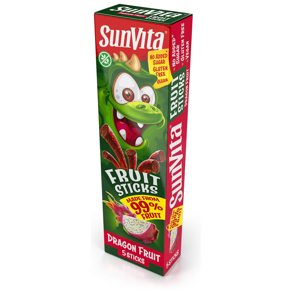 Sunvita fruit sticks sárkánygyümölcs 5 db 100 g