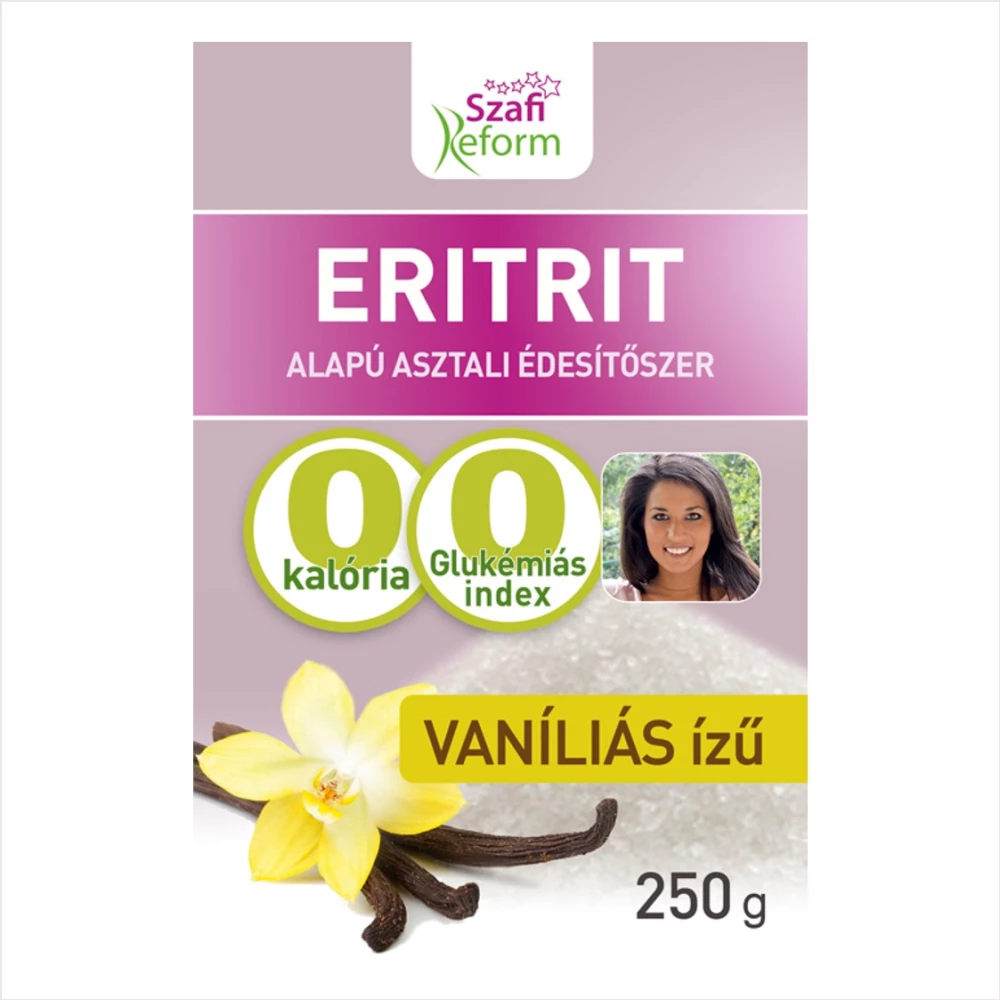 Szafi Fitt eritritol vaníliás 250 g