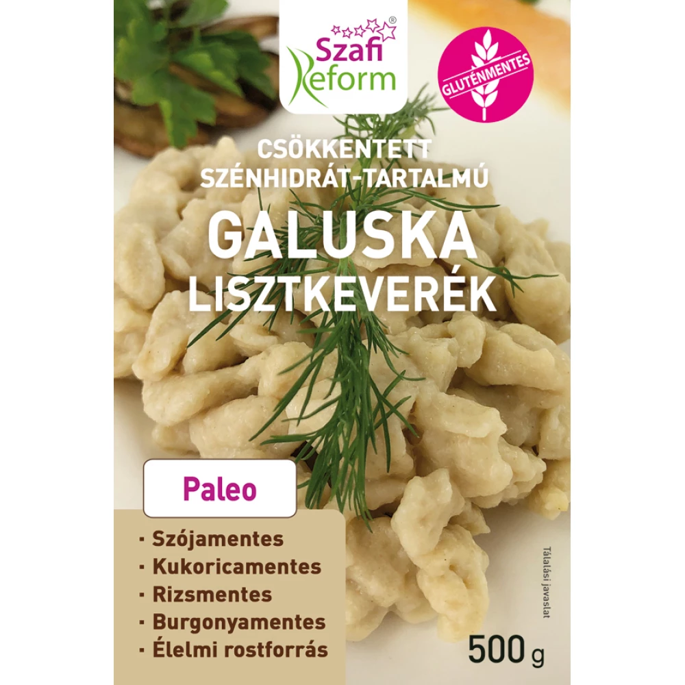 Szafi Reform galuska-tészta lisztkeverék szénhidrát csökkentett 500 g