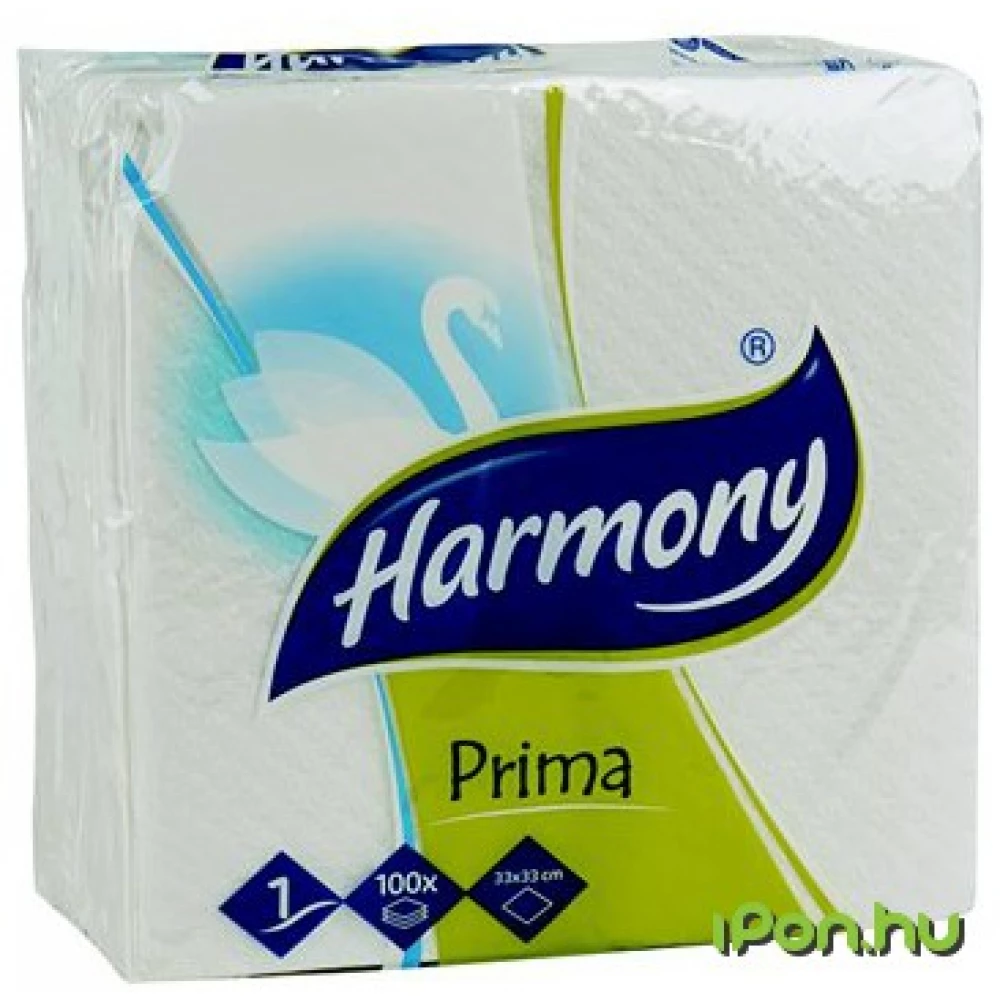 Szalvéta 100 lap Harmony Prima